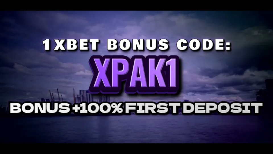The 1xBet welcome bonus with promo code XPAK1 gives you a 100% boost on your first deposit when you register through the right link